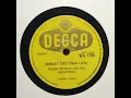 DECCA WA.1794 bobby benson and his orchestra - monkey kiss
