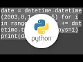 How to increment a datetime by one day