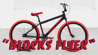 SE Bikes Blocks Flyer Black Ruby