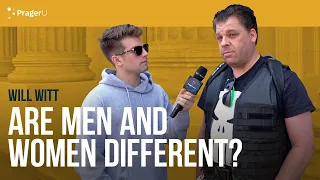 Will Witt Asks People if Men and Women are Different Man on the Street