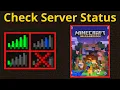How To Check Minecraft Server Status In A Browser