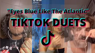 Download Eyes Blue Like The Atlantic - TikTok Duets Compilation 【 Jhekhoos' Guitar Cover 】 MP3