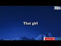 That girl - Asake ft Darkoo (Lyrics)