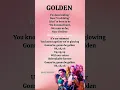 Download Lagu K-pop Demon hunter - Golden(lyrics)#kpop#huntrix #kpopdemonhunters #golden #lyrics #trending #shorts