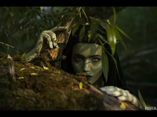 Dryad from "The Witcher" game || by Lada Lyumos