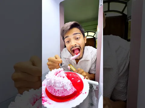 Rahul Ne Pura Cake Khaa Liya 😁 #rahulchopde #shorts