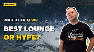 United Club at EWR Terminal C - Best Airport Lounge on the East Coast