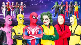 JOKER Transforms Into SMILING WOMAN?! The BAD GUYS Ask SPIDER-MAN for Help!