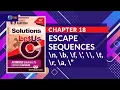 Let us C Solutions C Programming Type of Escape sequence in C Language What is escape sequence