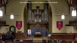 Joan Smith Memorial Service 05 23 26