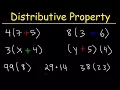 The Distributive Property of Multiplication