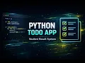 Build a Todo App in Python Using JSON Beginner Project