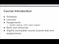 2dv610 Course Introduction