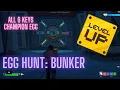 Fortnite Egg Hunt XP Map Bunker Keys and Champion Egg