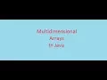 Java Basics Course 8 Arrays ARABIC