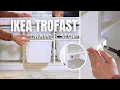 Ikea hack TROFAST Bin Drawer Stops