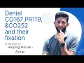 Denial CO167 PR119 CO252