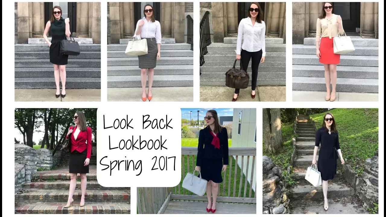 Look Back LookBook | Spring 2017 | What I Wore to Work | Designer Luxury Work Wear