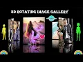 Pure CSS 3D Rotating Image Gallery CSS 3D Animation Effects