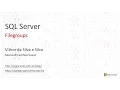 SQL Server Filegroups