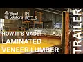 How It s Made Laminated Veneer Lumber LVL Trailer