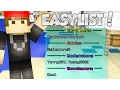 Minecraft Plugins EasyLists EASILY SHOW PLAYERS THE STAFF Tutorial