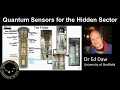 Lagu MSAS Webinar#289 'Quantum Sensors for the Hidden Sector