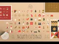 Cute Christmas Vector Icons Stock Graphics Download