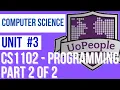 CS1102 Unit 3 programming assignment part2