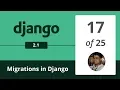 Django 2 1 - Migrations and makemigrations
