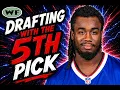 How to Do a Fantasy Football Draft from the 5th Pick