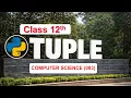 Tuple in Python Class 12 Computer Science Python Tuple Explained in Hindi CBSE Board 2026
