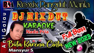 karaoke buta karena cinta mansyur s versi dj remix slow orgen tunggal cover by rdm official