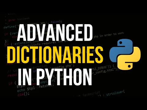 Advanced Dictionaries: defaultdict in Python - YouTube thumbnail