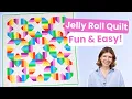 Make This Easy Quilt With Just One Jelly Roll Free Pattern