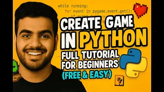 Build Your First Pong Game in Python with Pygame - Beginner Tutorial AI-Powered Coding