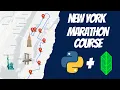 Getting started with Folium create a map with the New York Marathon course
