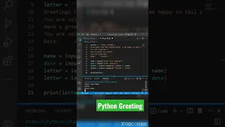 Python Greetings
