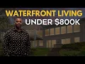 Inside This Waterfront Home in Colonial Beach VA Private Dock Huge Views Under 800K
