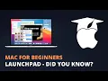 Mac For Beginners 2021 - Launchpad All You Need to Know MacOS Big Sur