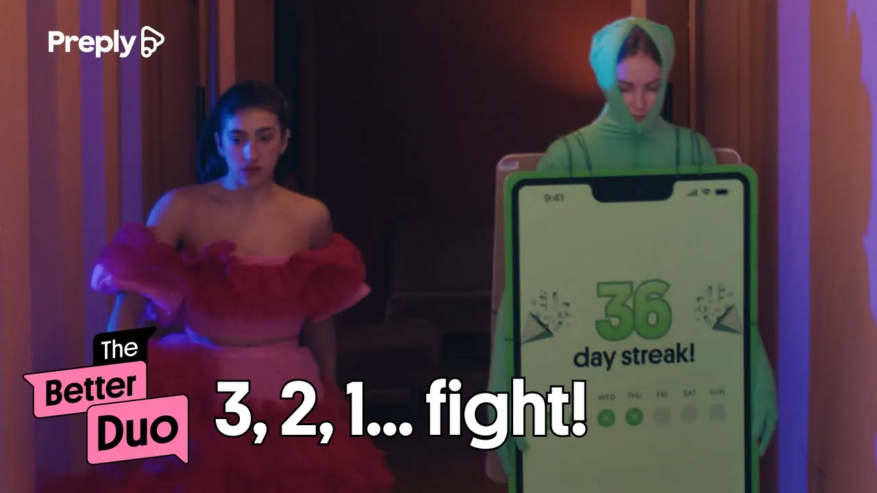 Preply — Super Tutor vs. Self-Learning App (YouTube video ad)