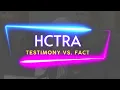Public Safety on the HCTRA System Testimony vs Facts