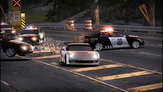 Roadblock Shows NFS MW Corvette C6 R Challenge Series 58 
