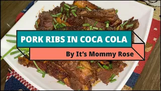 pork ribs in coca cola