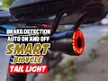 Rockbros Smart Tail light for cyclist Smart Brake sensor