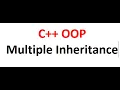 8 C OOP Multile inheritance explained with example code