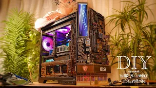 DIY☺︎ミニチュアの世界をゲーミングPCに作り込むと…【制作期間2ヶ月】