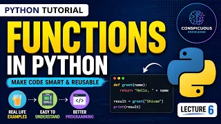 Python Tutorial Functions in Python Explained with Real-Life Examples