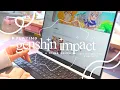 how i make playing genshin impact other games organized and aesthetic a gaming notion tour