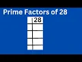 Prime Factors of 28
